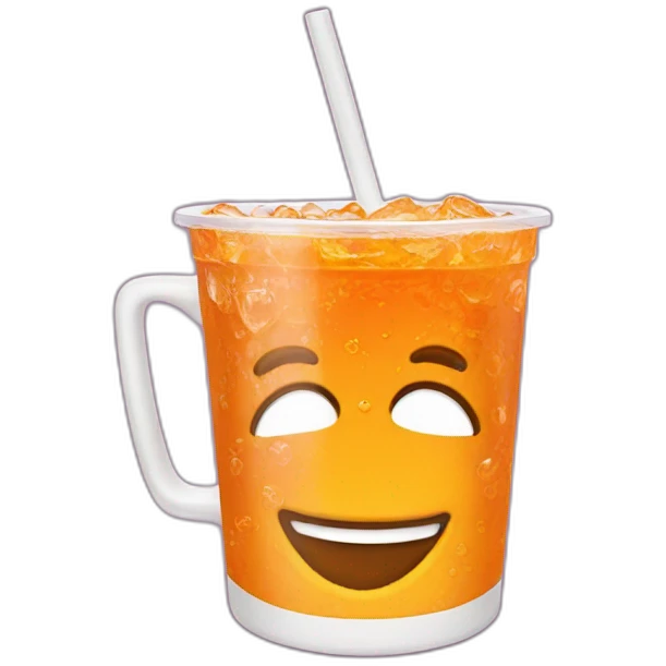 fanta in a cup emoji