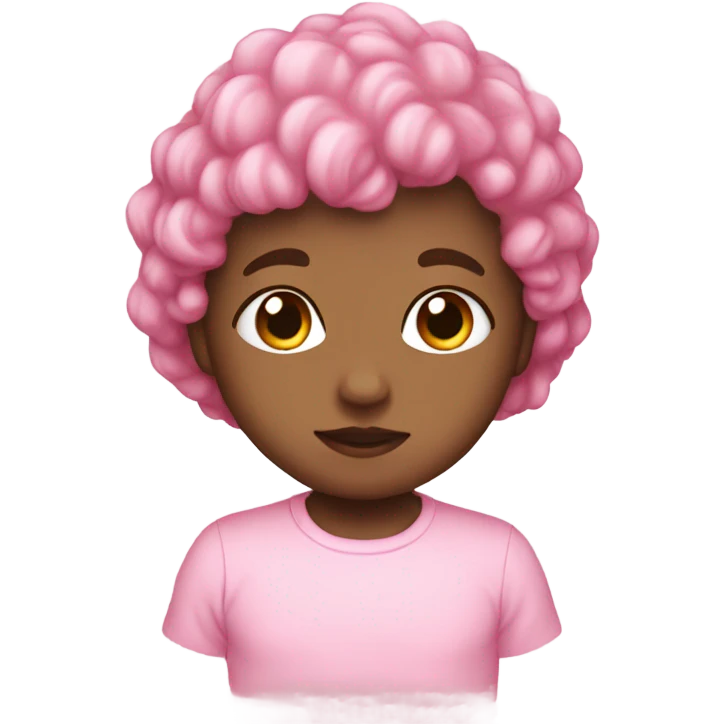 Baby pink baloin emoji