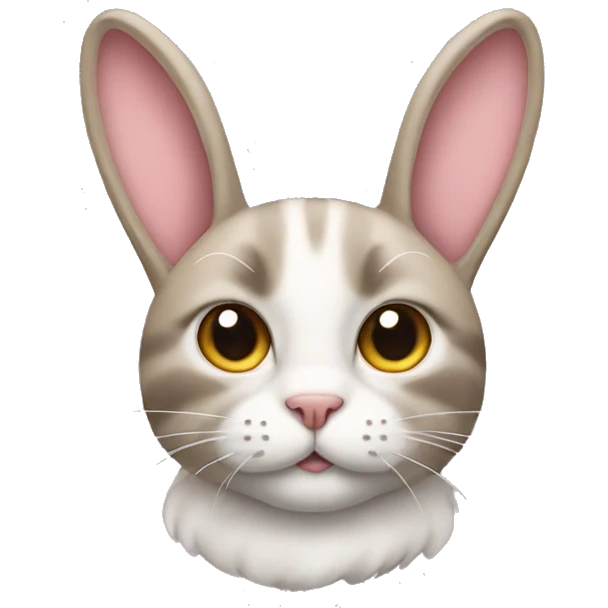 cat with bunny ears  emoji