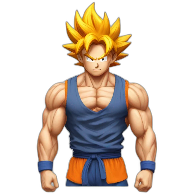 Goku gym  emoji