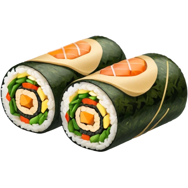 tofu kimbap roll emoji