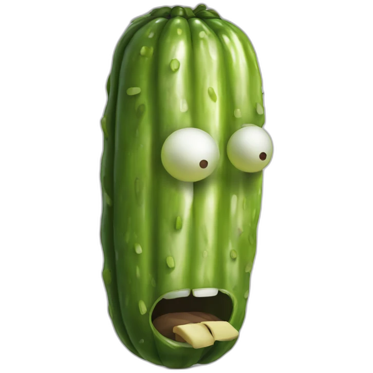 Pickle rick emoji