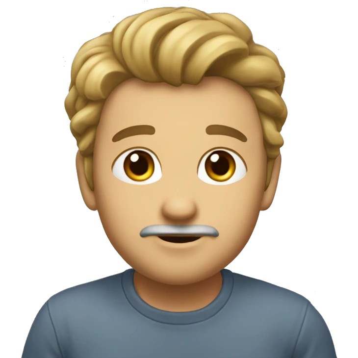 Рыжий котик emoji