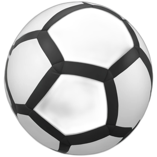 Ballon de foot emoji