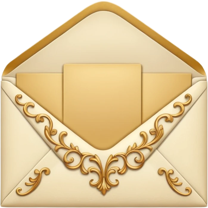 realistic wedding beautiful envelope emoji