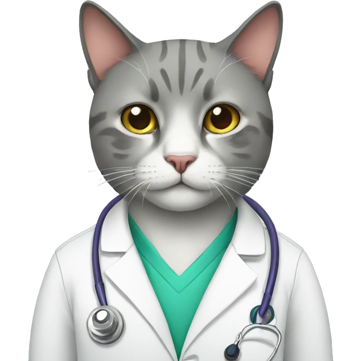 doctor cat emoji