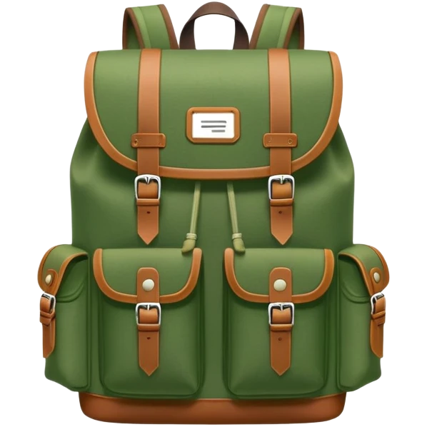 hunter backpack emoji