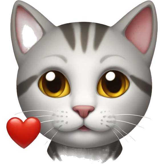 cat and heart emoji