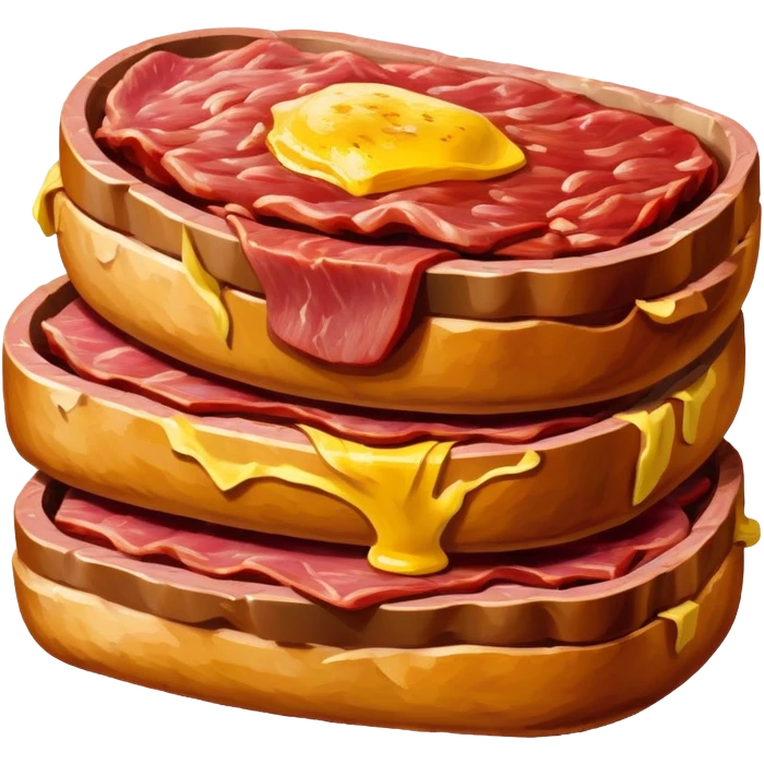 Van gogh spam meat art painting emoji