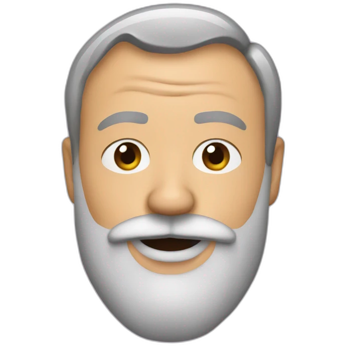 Graham norton with a beard emoji