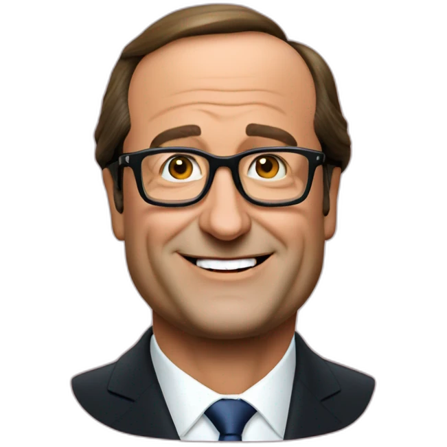 François Hollande president emoji
