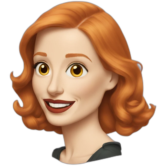 jessica chastain emoji