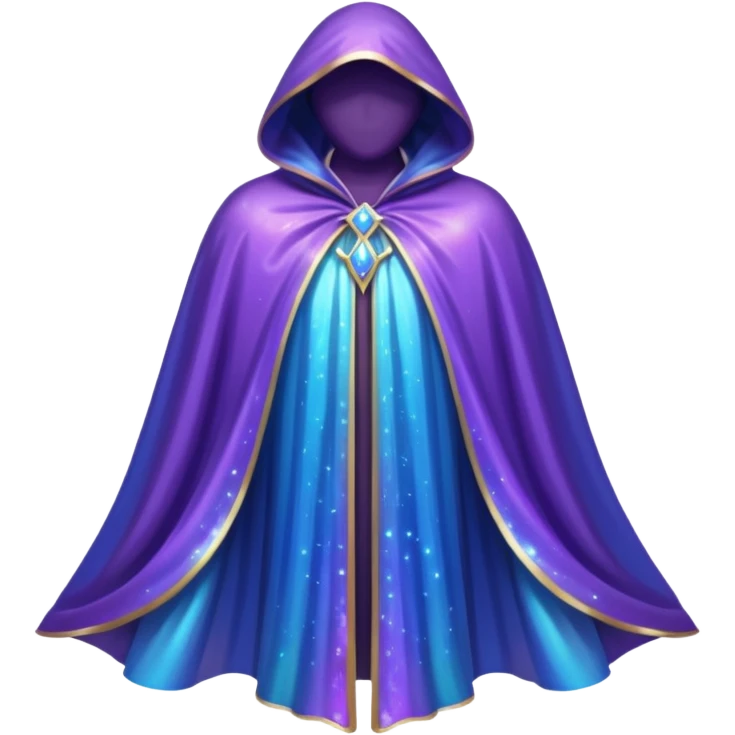 a fantasy magic cloak emoji