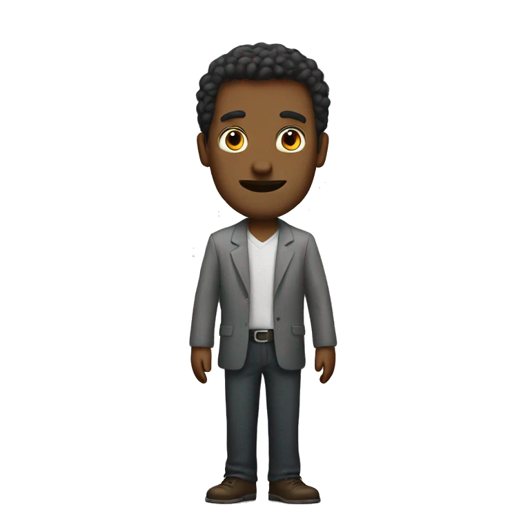Tall man emoji