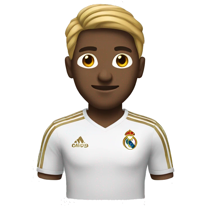 People wear a forma Real Madrid  emoji