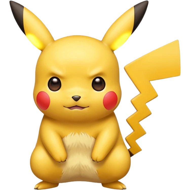 Pikachu version ios emoji