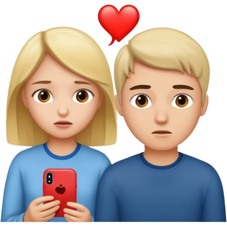 girl ignore boy emoji