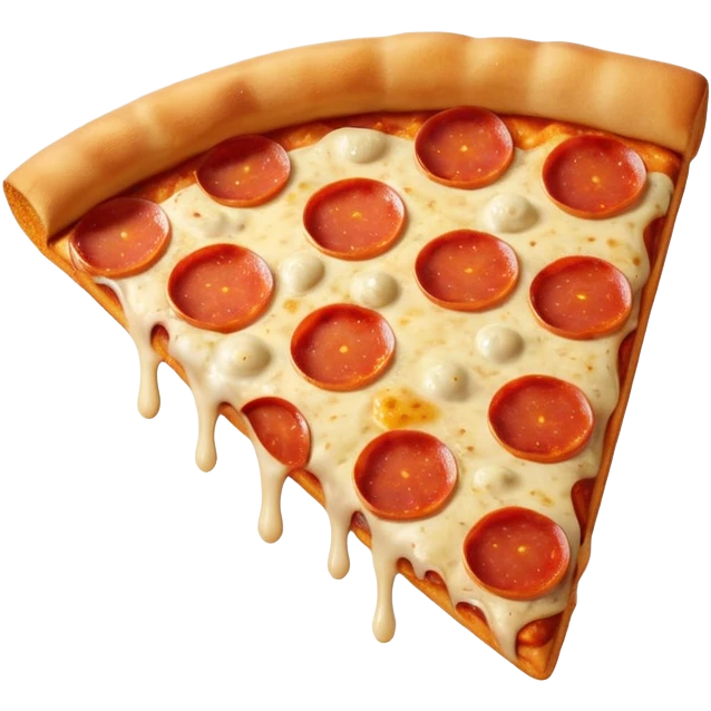 A smiling pizza slice emoji emoji