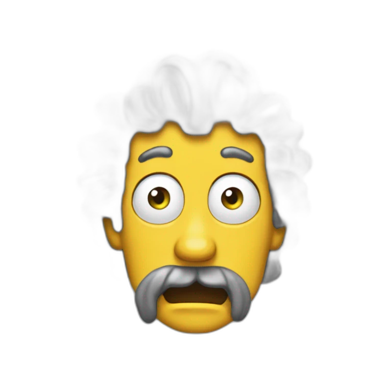 Omer simpson qui pleure de rire emoji