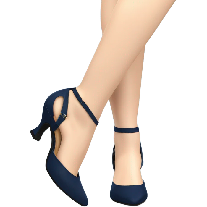 Navy blue tango emoji