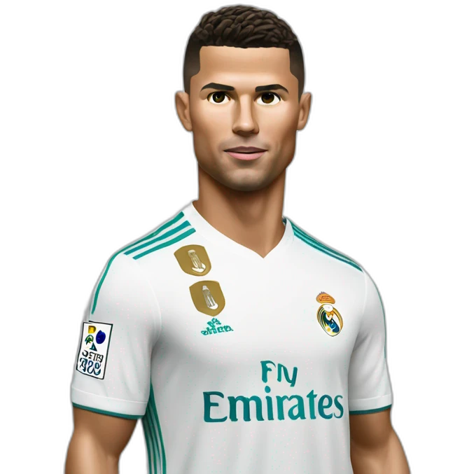 ronaldo at réal madrid emoji