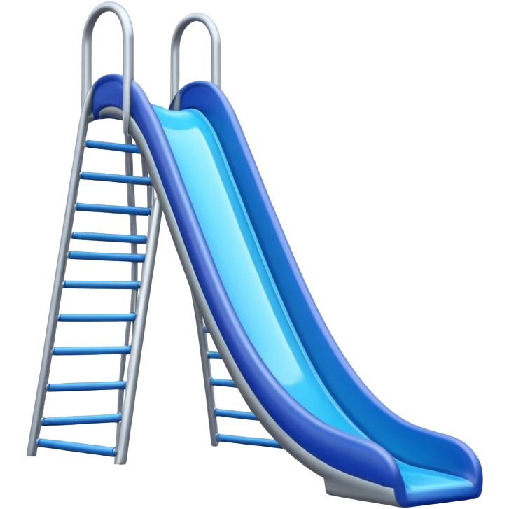 Platinum playground slide emoji