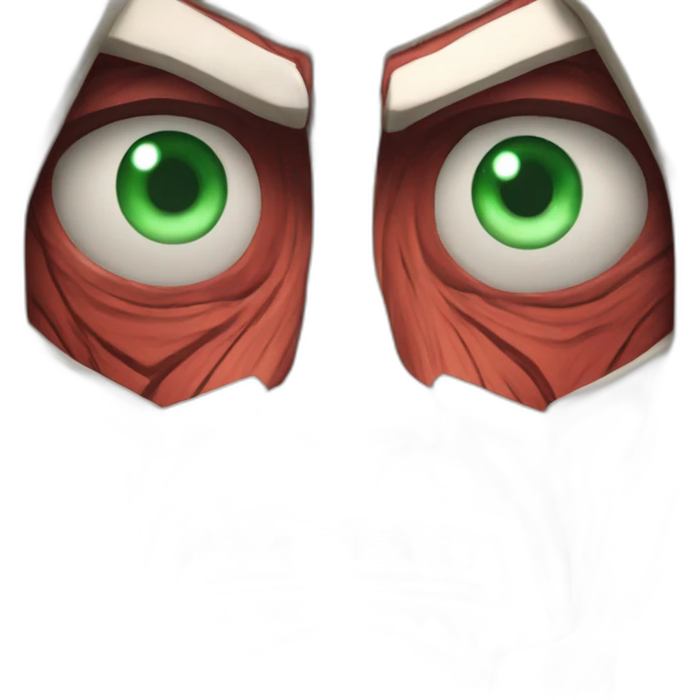 The colossal titan from attack on titan  emoji