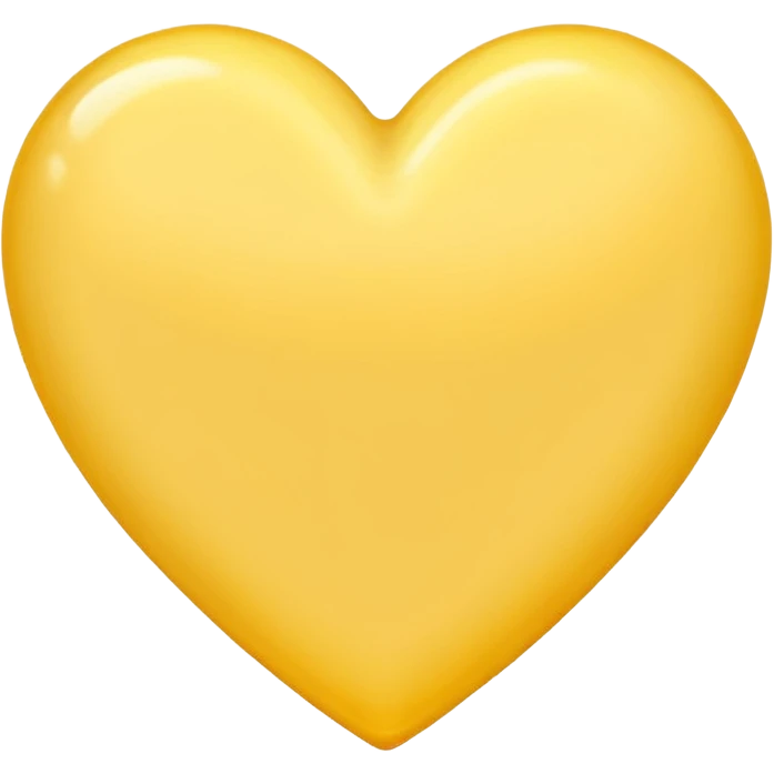 butter yellow heart emoji