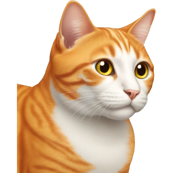 orange cat  emoji