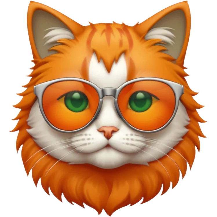 Cat wearing sunglasses emoji