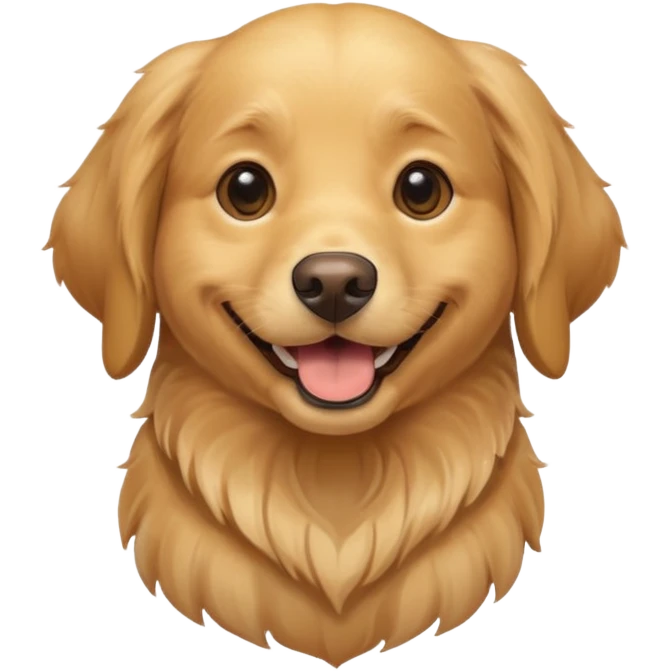 smiling dog emoji