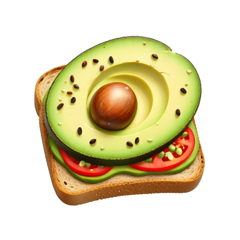 Avocado toast emoji
