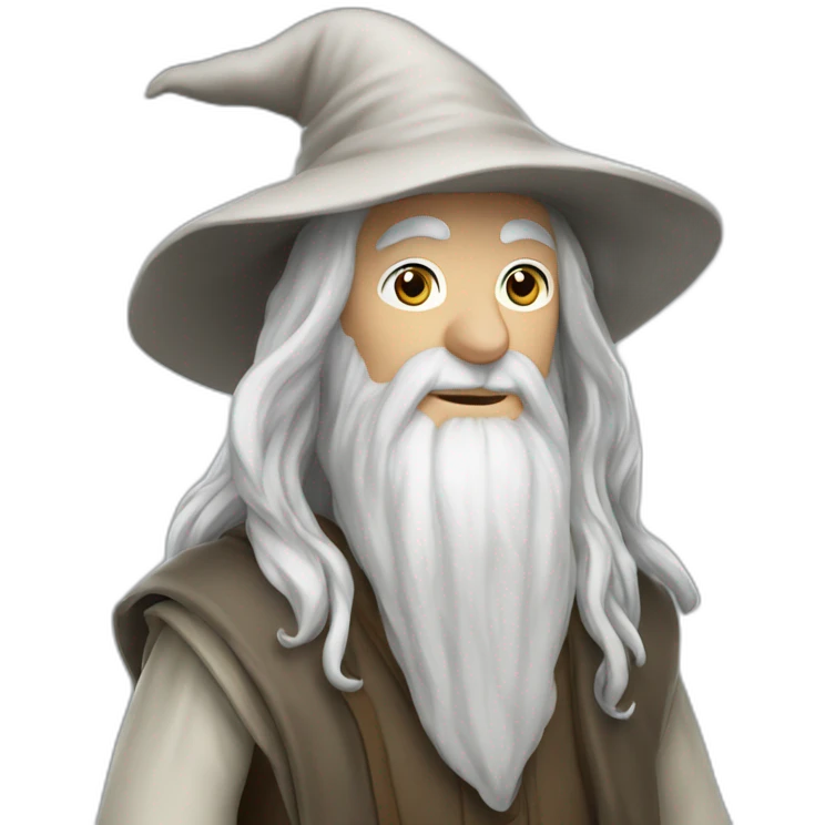 Gandalf the white emoji