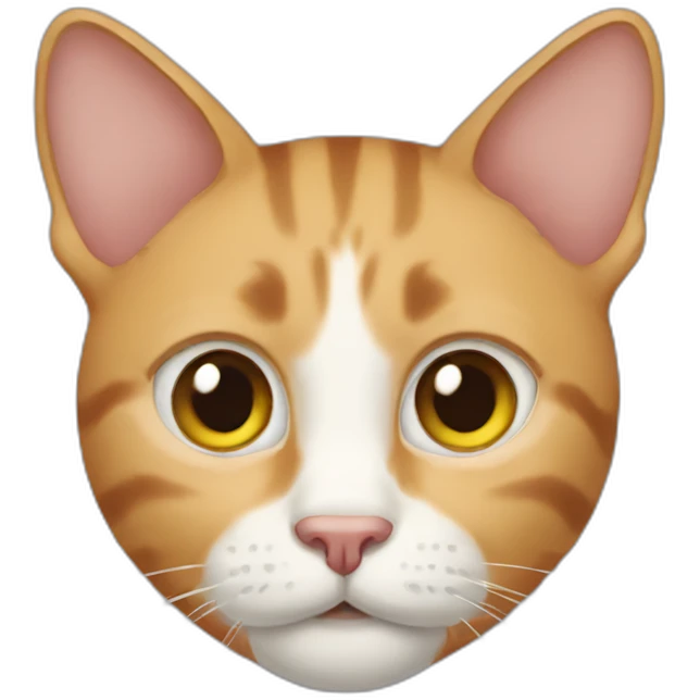 cat witout ears emoji