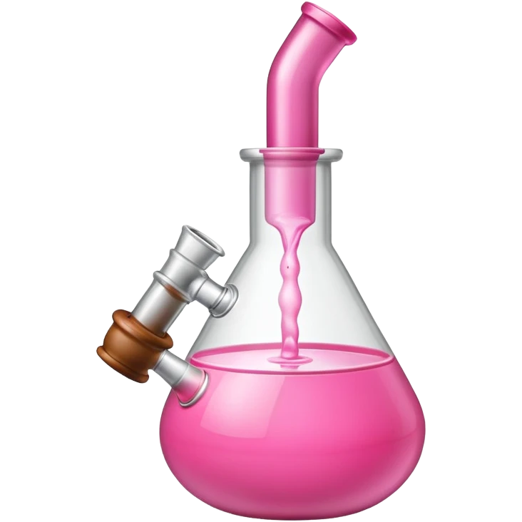 Pink bong emoji
