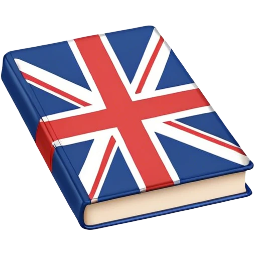 British flag book emoji