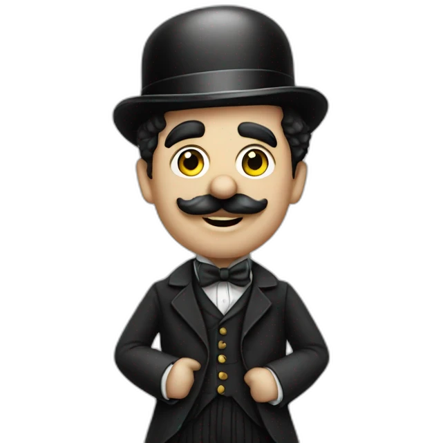 Charlie chaplin emoji