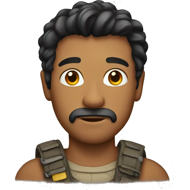 a brave man emoji