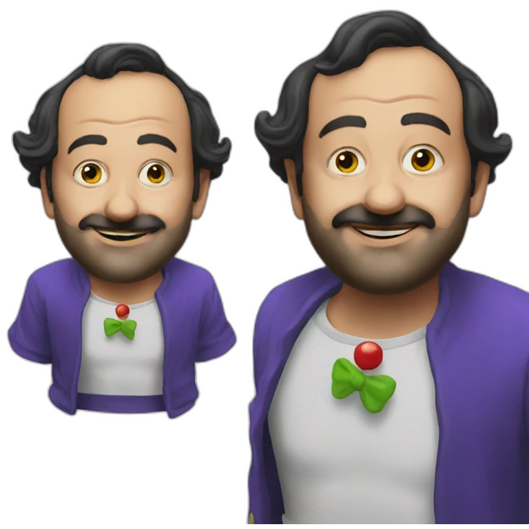 Salvini clown emoji