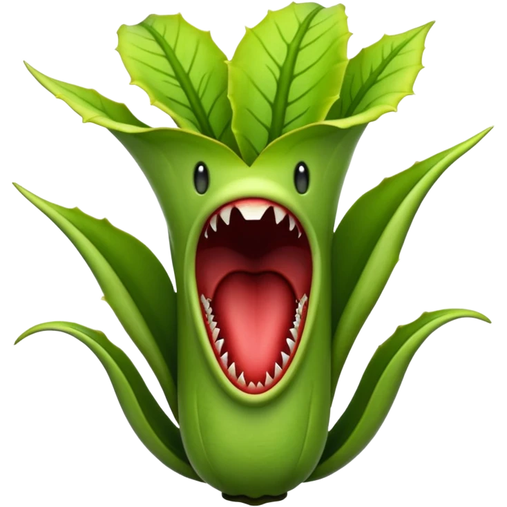 giant carnivore plant emoji