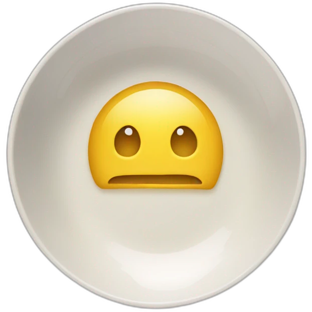 empity  dish emoji