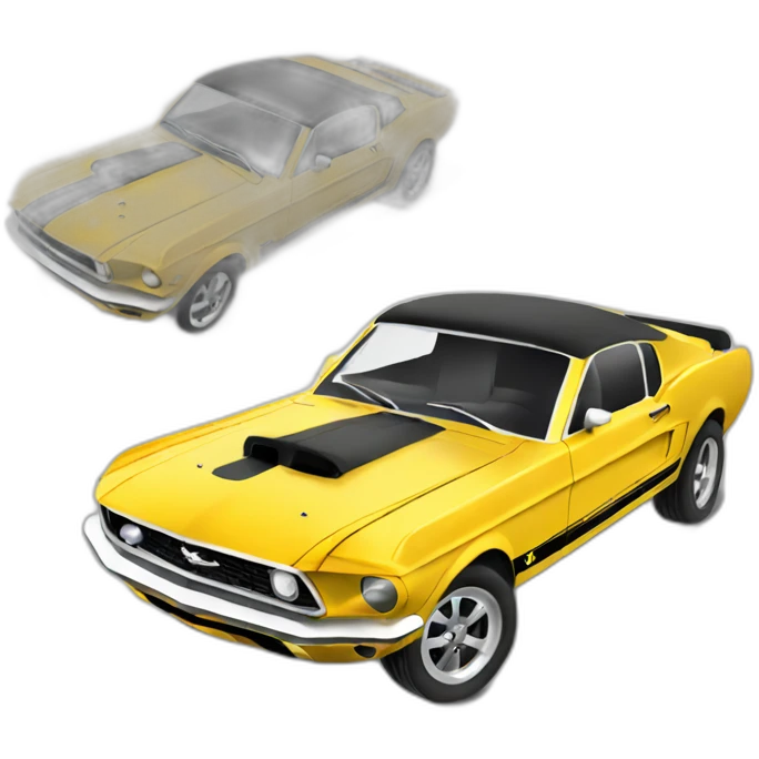 mustang car emoji