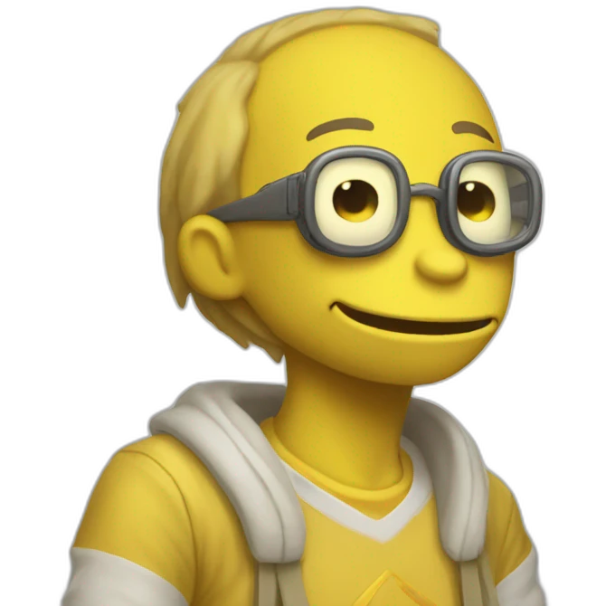 Alphys undertale qui dort  emoji
