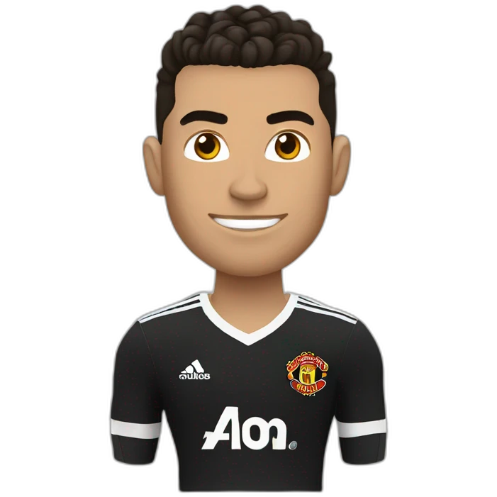 Ronaldo man united emoji
