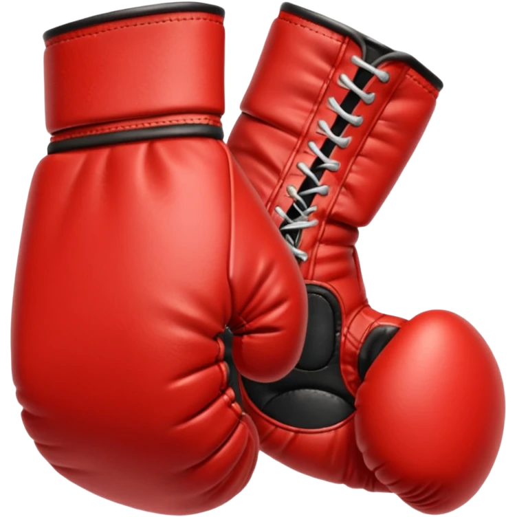 red boxing glove  emoji