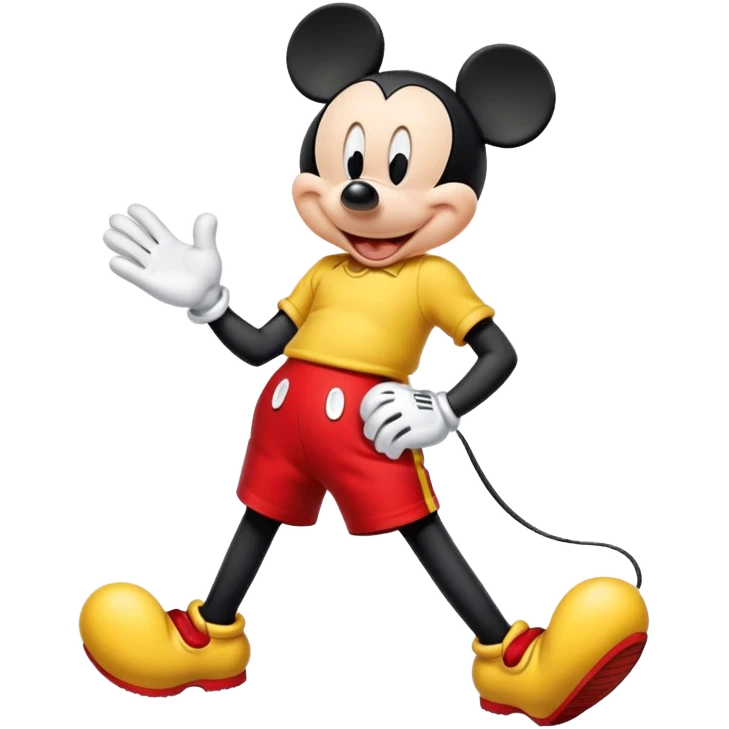 Mickey Mouse emoji