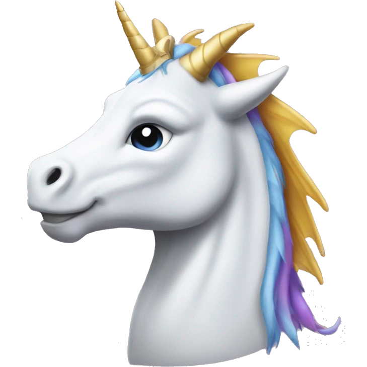 Dragon unicorn emoji