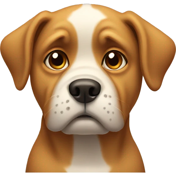 dog sad emoji