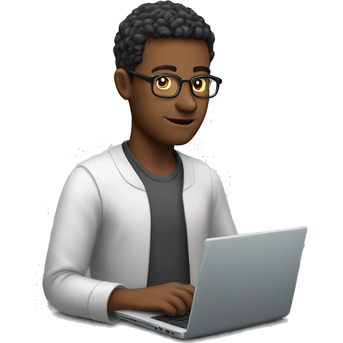 man with a laptop  emoji