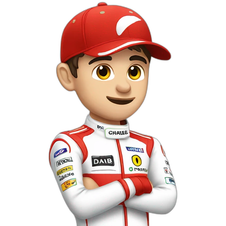 Charles Leclerc qui Dab emoji